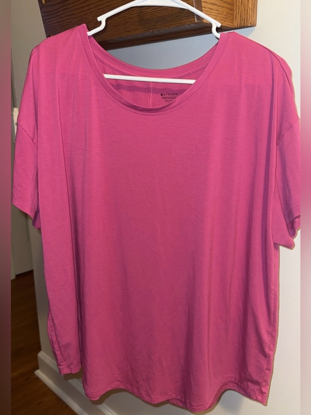 Athleta Pink Short Sleeve Tee